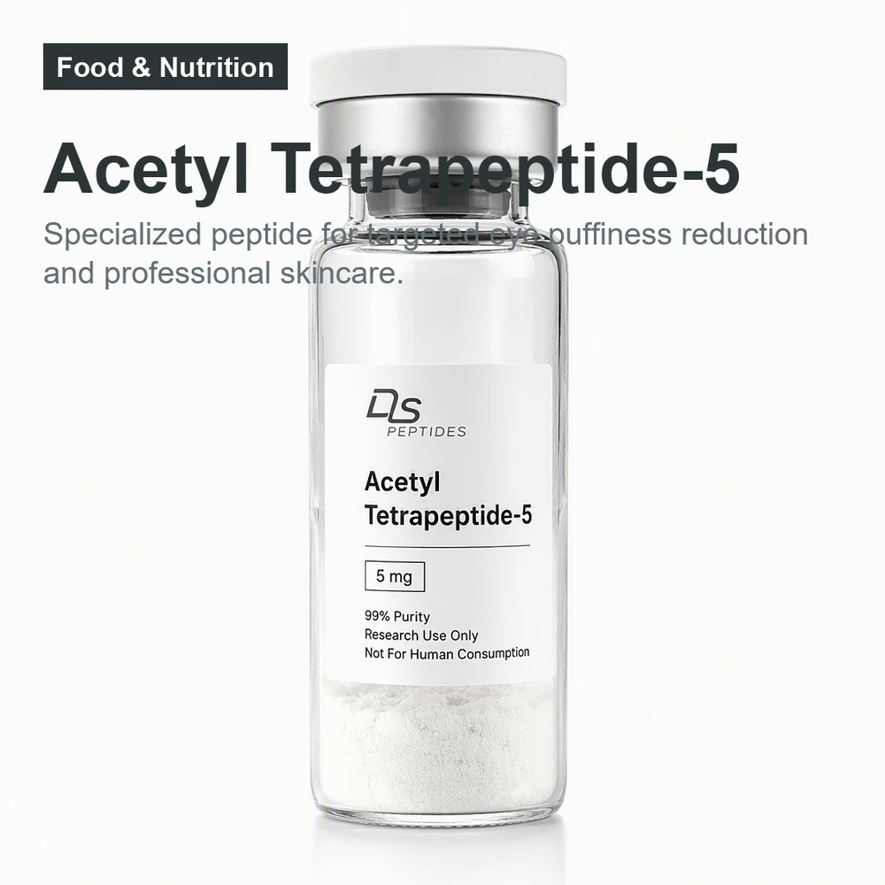 Acetyl Tetrapeptide-5 Powder for Eye-Area Cosmetic Formulation Sourcing product sourcing presentation