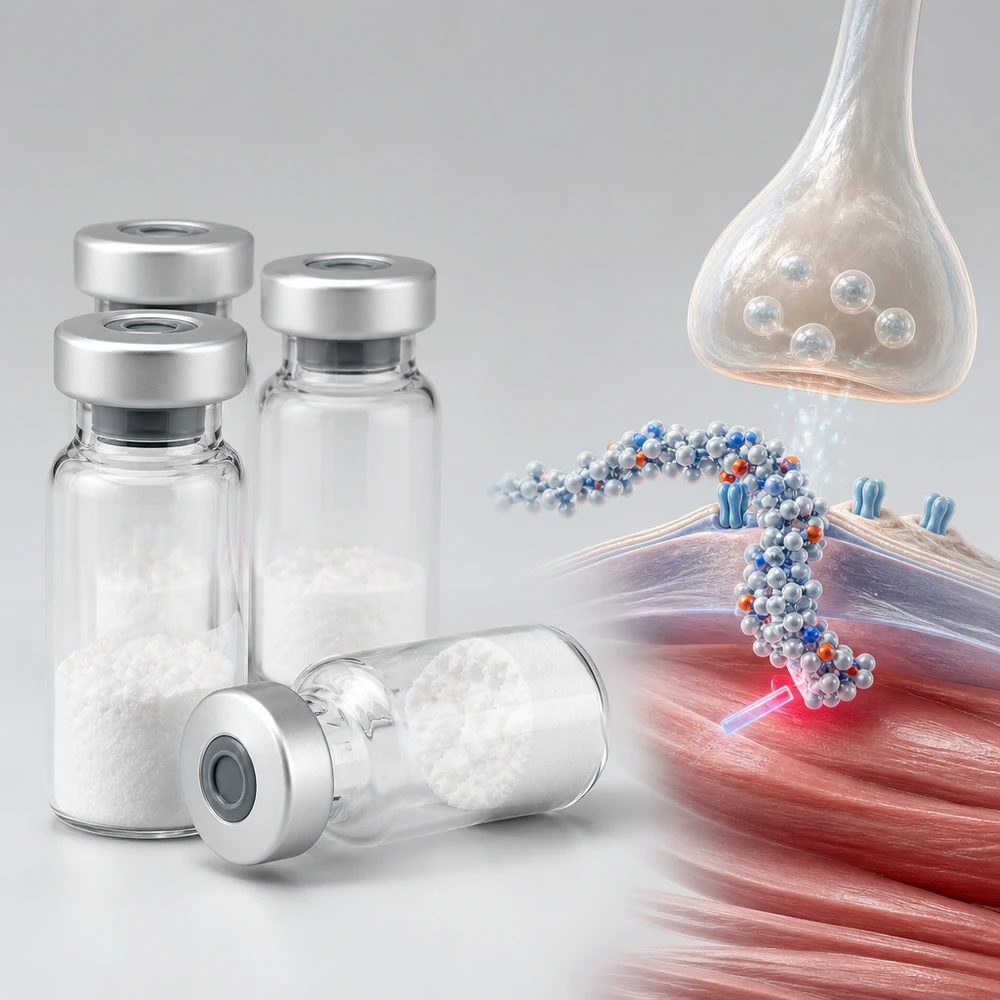 Acetyl Hexapeptide-8 Lyophilized Powder for Cosmetic Peptide Sourcing ingredient and specification presentation