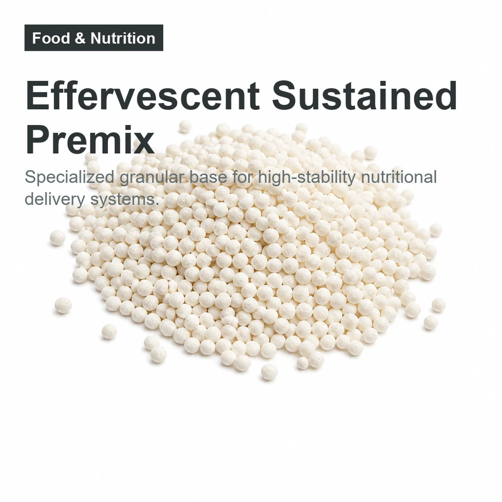 Custom Slow-Release Effervescent Granule Premix for OEM/ODM Development product sourcing presentation