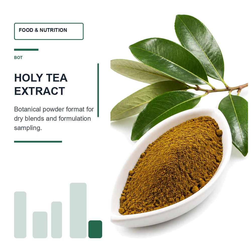 Holy Tea Extract for B2B Project Review product sourcing presentation