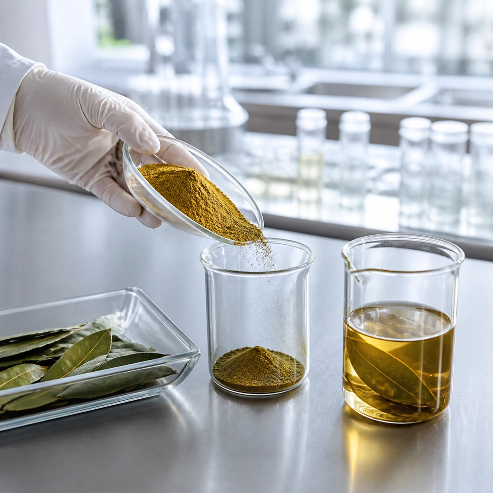 Holy Tea Extract for B2B Project Review product format presentation