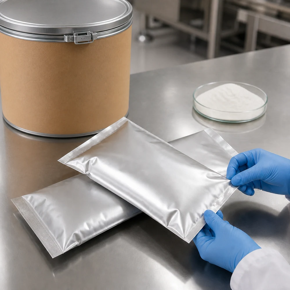 Inulin 90% Instant Powder for B2B Project Review packaging and supply presentation
