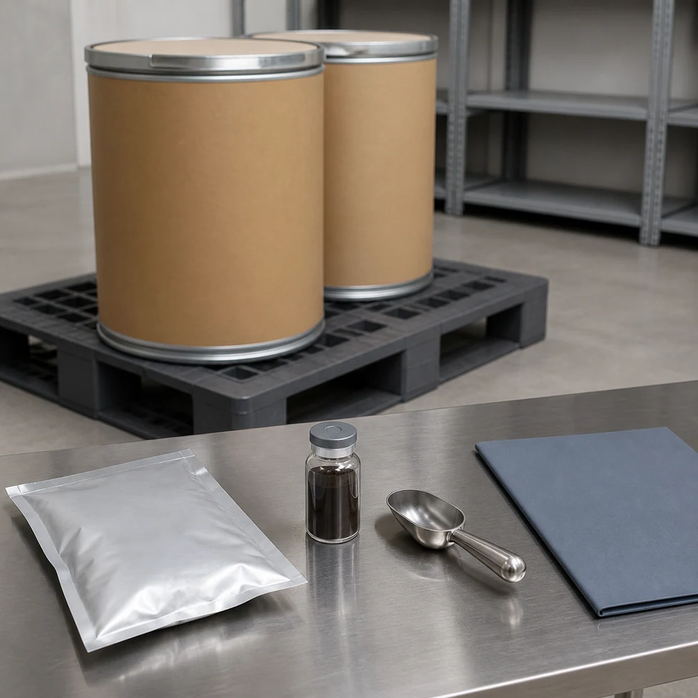 Black Garlic Extract with 1% SAC for B2B Project Review quality and documentation presentation
