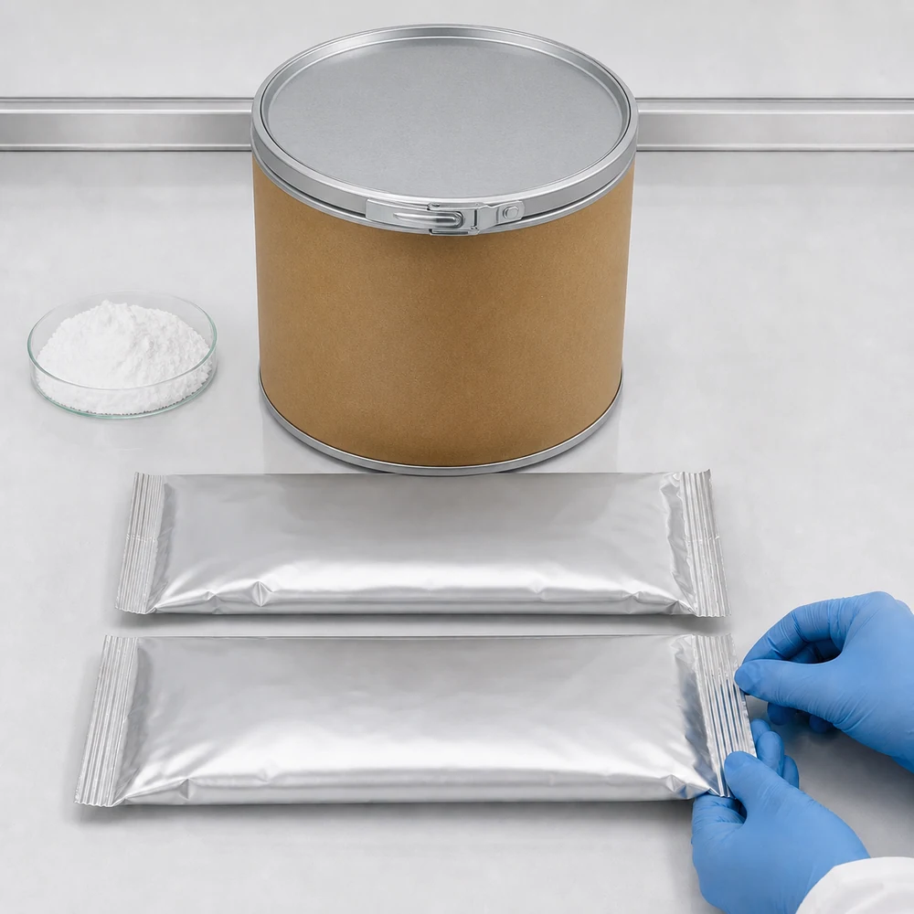 Magnesium Glycinate 20% Powder for B2B Project Review packaging and supply presentation