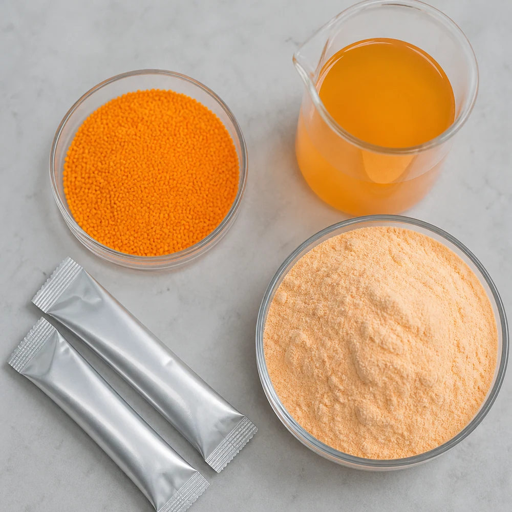 Lutein 20% Beadlets for B2B Project Review application and project presentation