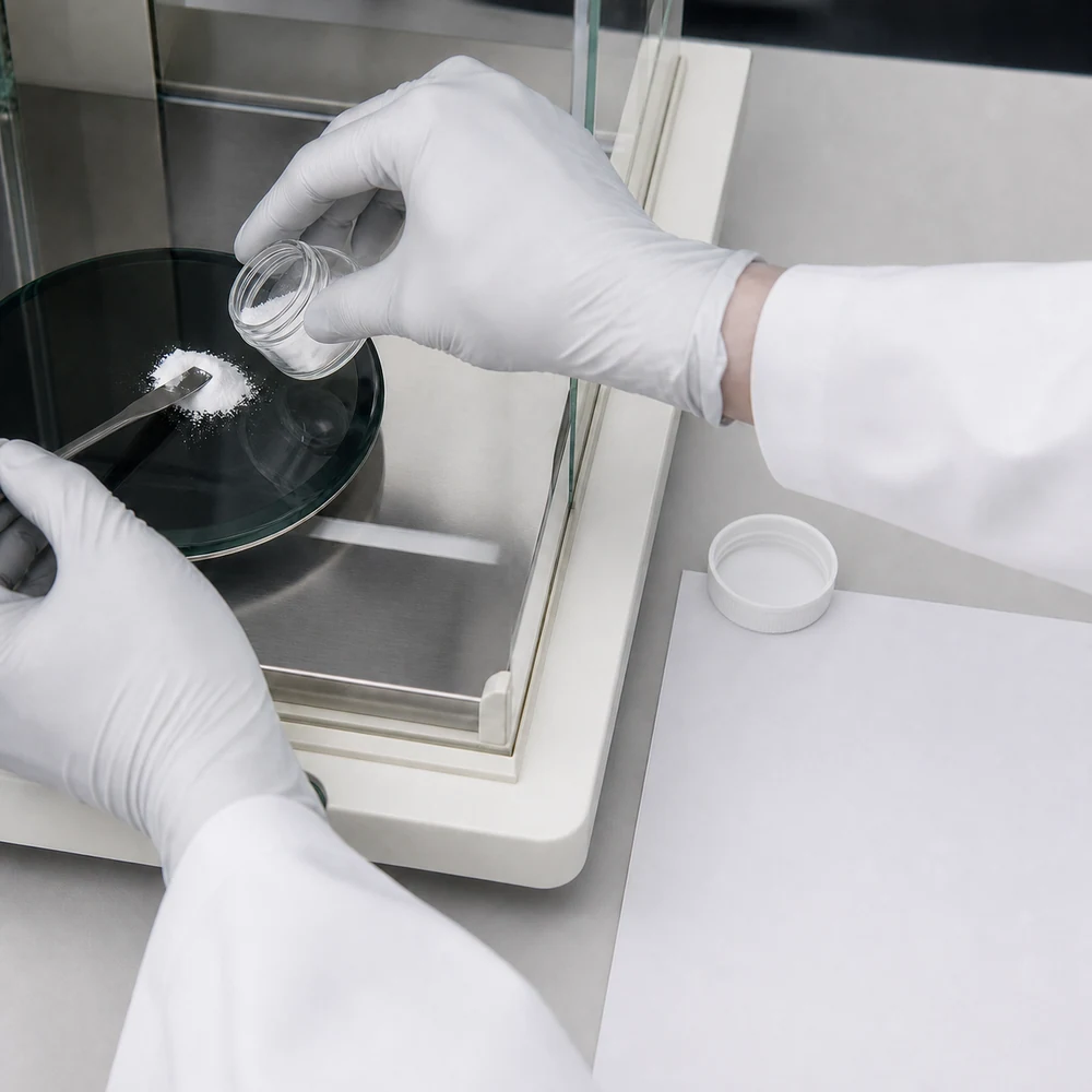 Oligopeptide-1 / EGF laboratory weighing presentation