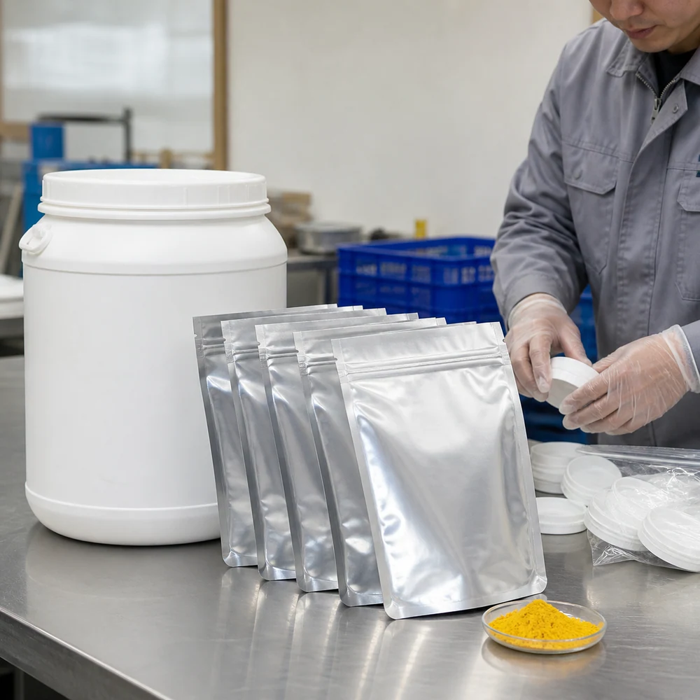 Custom Microencapsulated CoQ10 Powder Premix for B2B Project Review packaging and supply presentation
