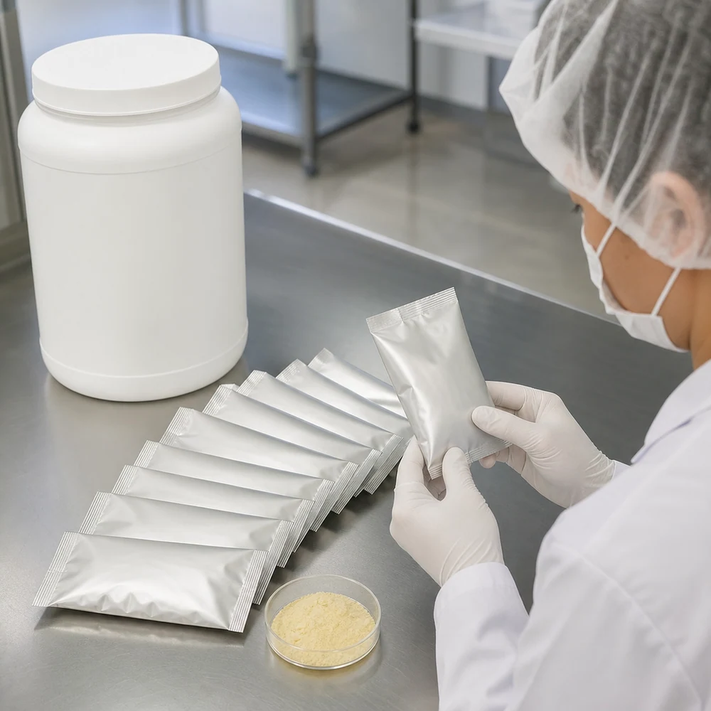 Vitamin D3 Spray-Dried Powder Premix for B2B Project Review packaging and supply presentation