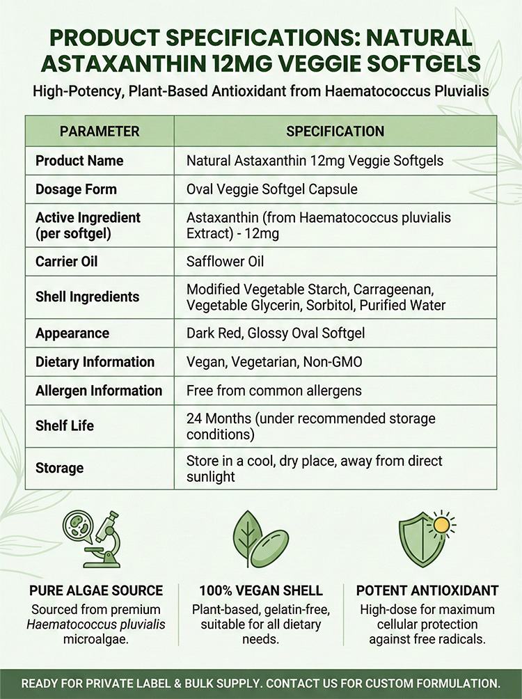 Astaxanthin Capsules product detail image 7