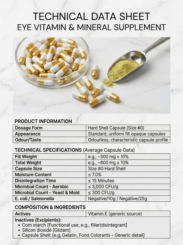 Eye Vitamin and Mineral Capsules product detail image 7