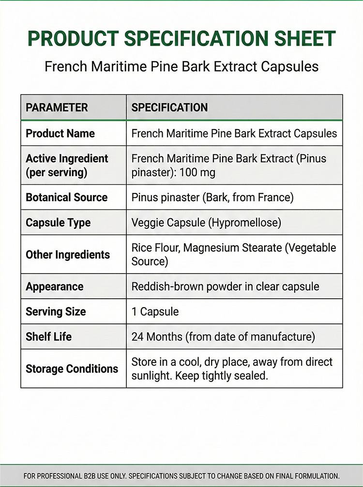 French Maritime Pine Bark Extract product detail image 7
