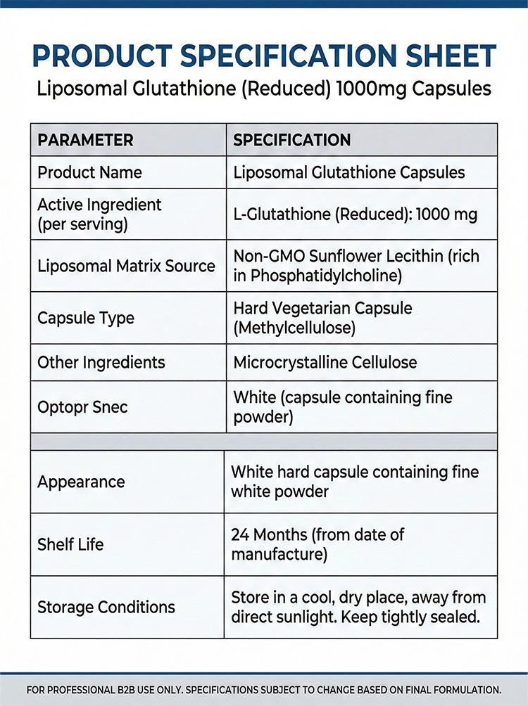 Liposomal Glutathione Capsules product detail image 7