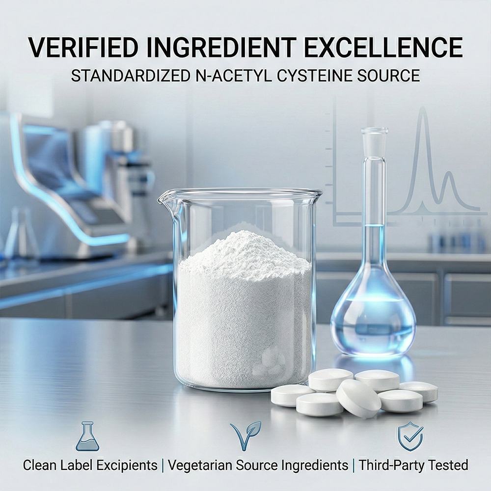 N-Acetyl L-Cysteine Capsules product detail image 3