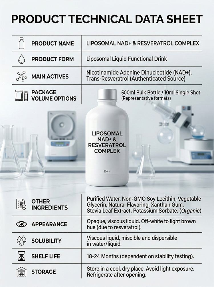 NAD and Resveratrol Capsules product detail image 7