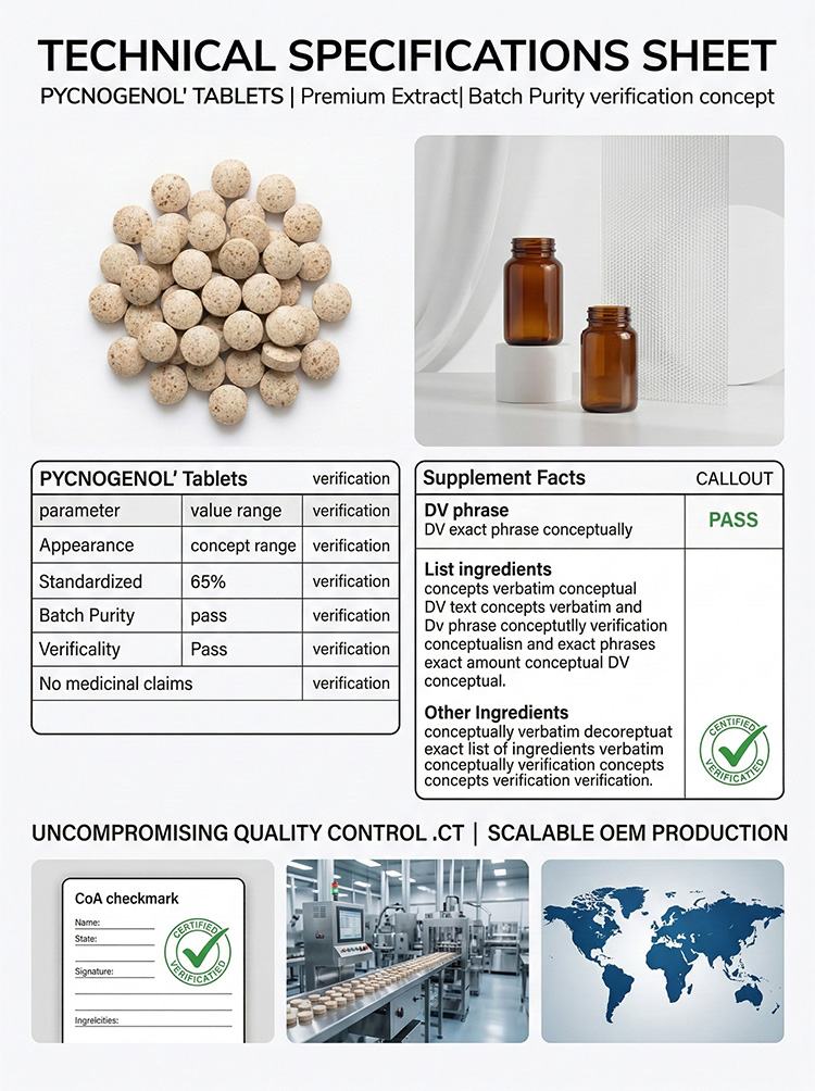 Pine Bark Extract Tablet product detail image 7