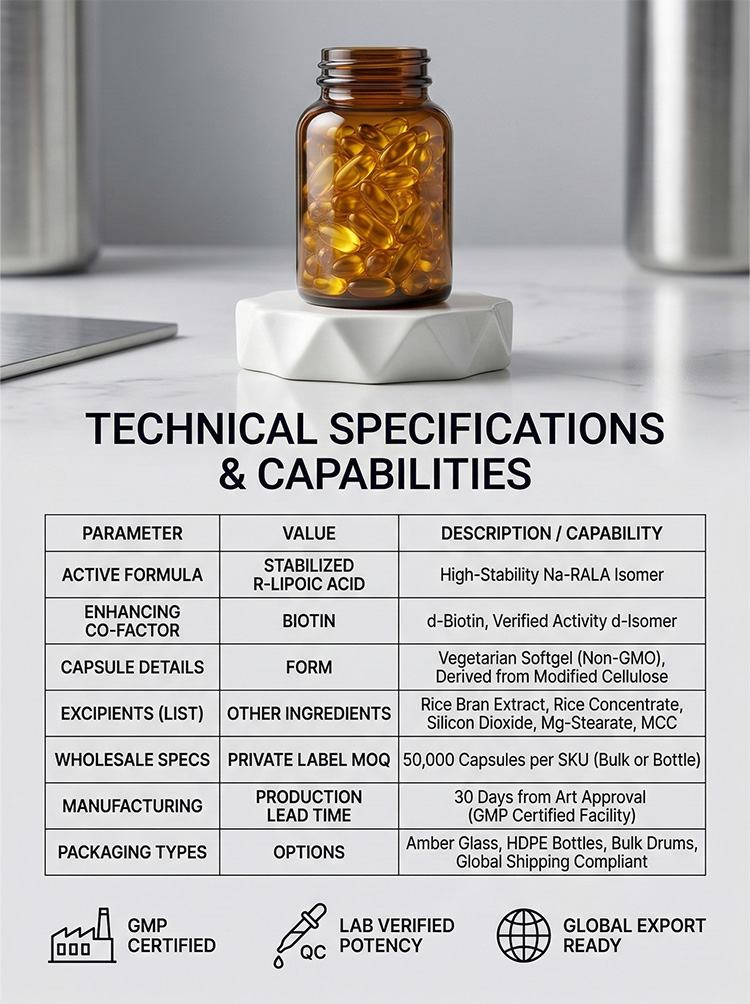 Stabilized R-Lipoic Acid product detail image 7