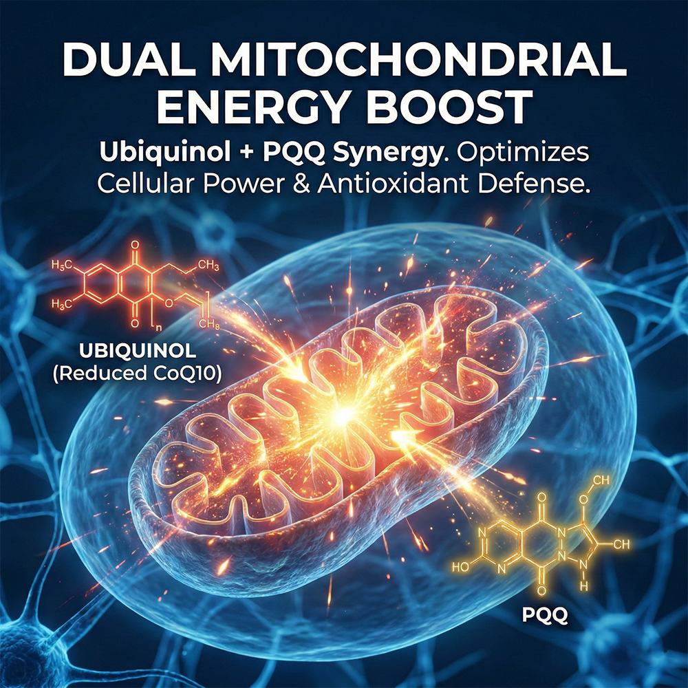 Ubiquinol PQQ CoQ10 Capsules product detail image 2
