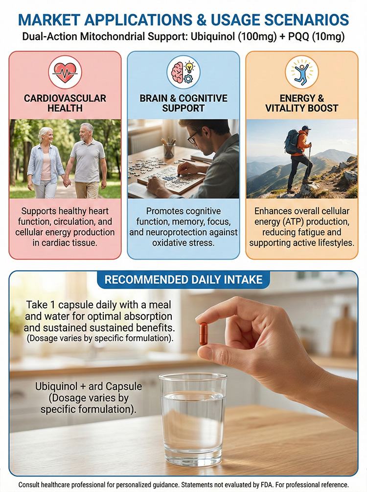 Ubiquinol PQQ CoQ10 Capsules product detail image 8