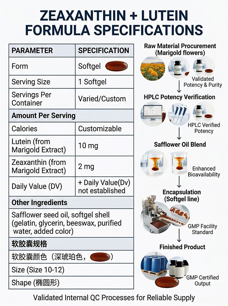 Zeaxanthin Capsules product detail image 7