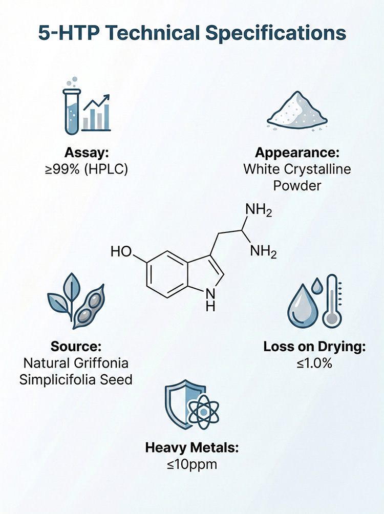 5-HTP (5-Hydroxytryptophan) product detail image 7