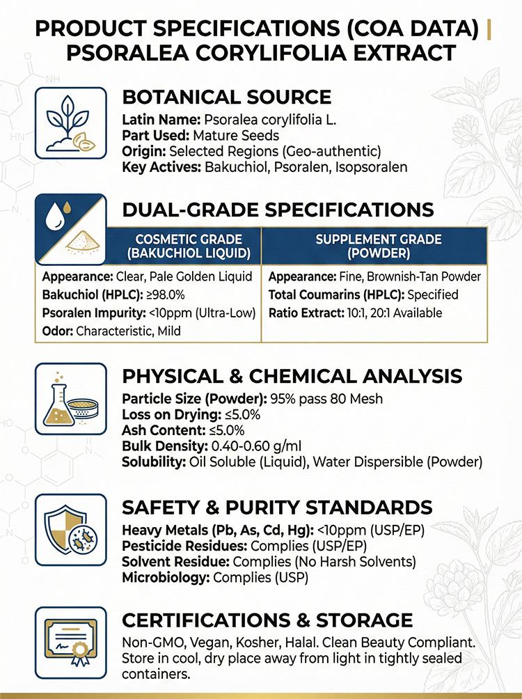 Psoralea Corylifolia Extract product detail image 7