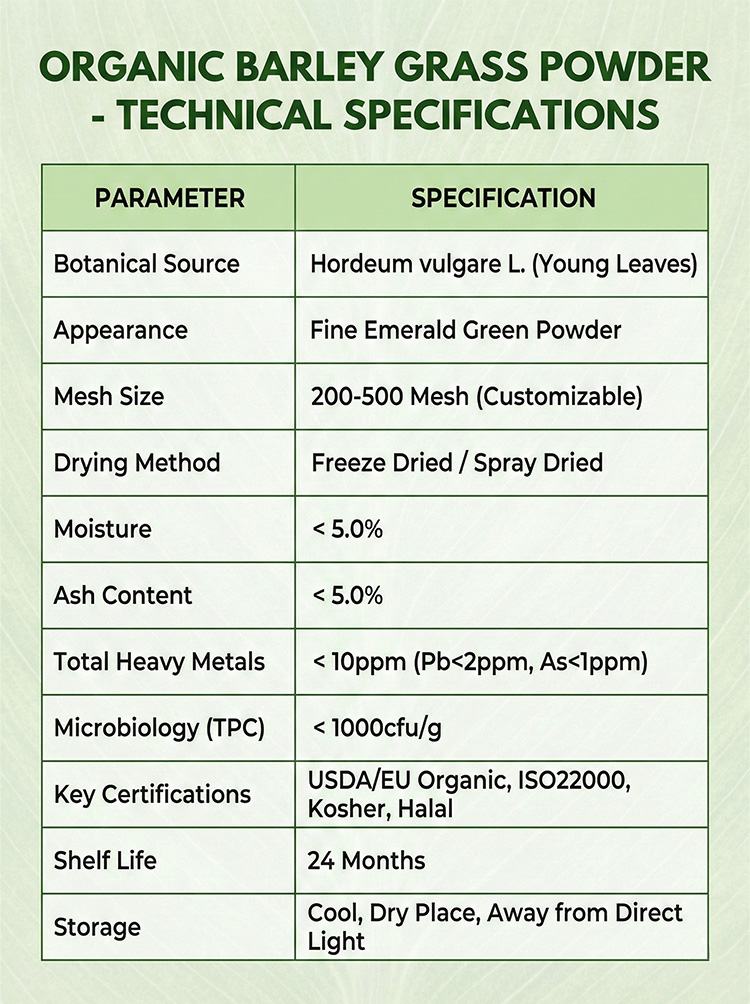 Barley Grass Powder product detail image 8