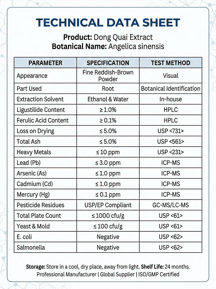 Angelica Sinensis Extract product detail image 7