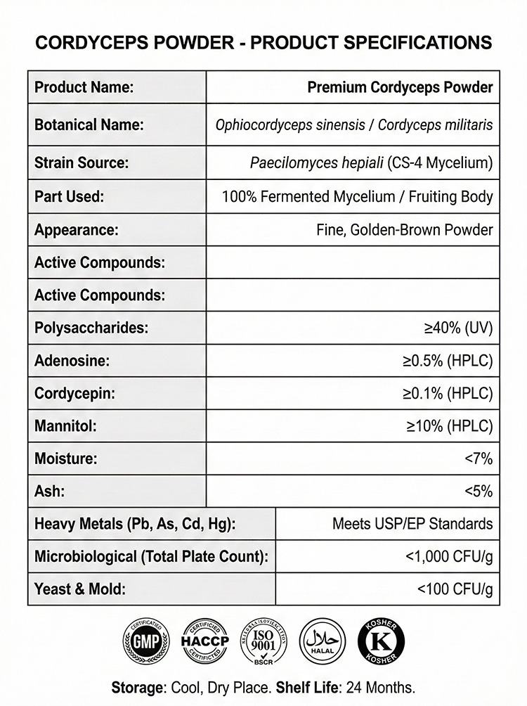 Cordyceps Sinensis Powder product detail image 7