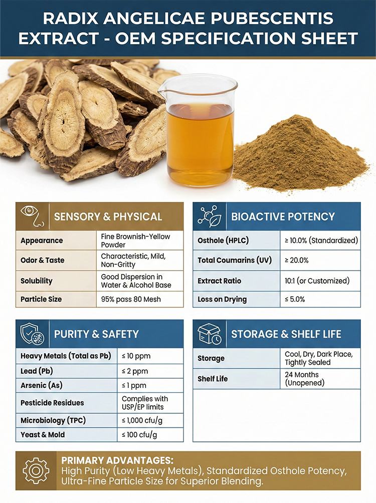 Angelica Pubescens Root Extract product detail image 7