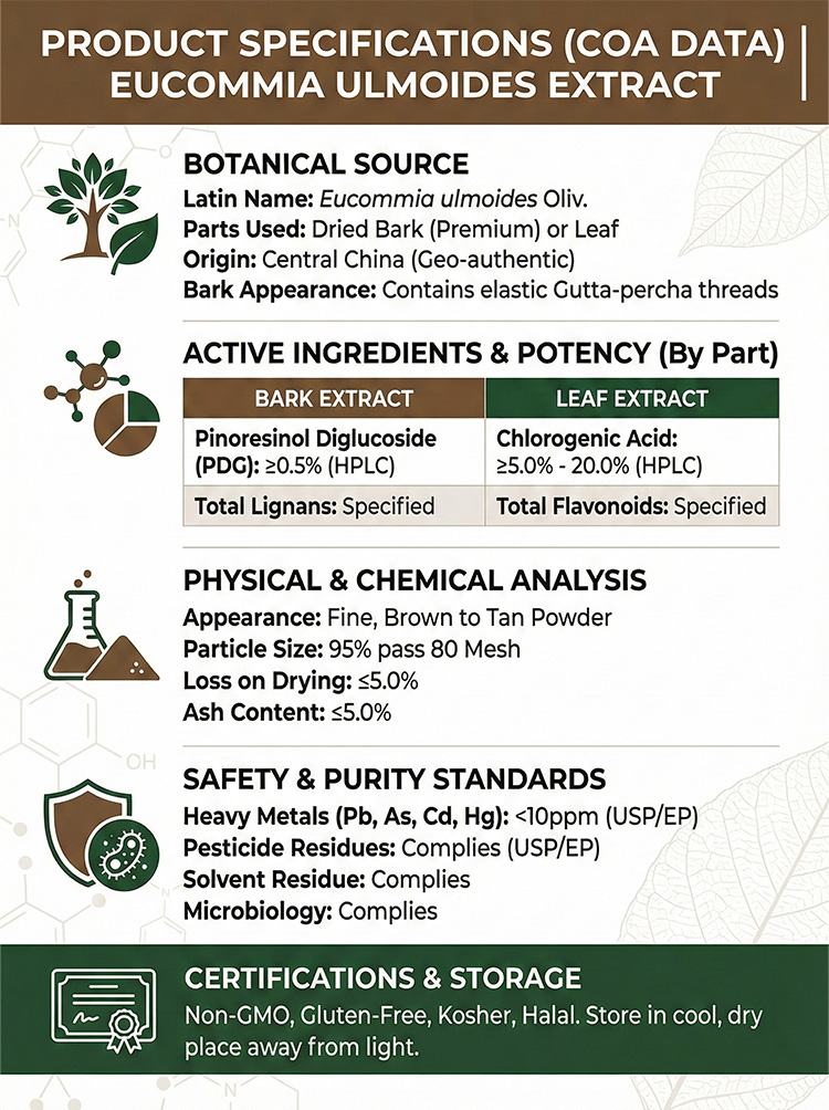 Eucommia Ulmoides Extract product detail image 7