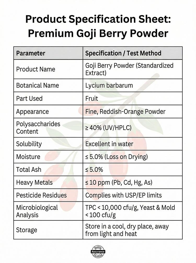 Goji Berry Powder product detail image 7