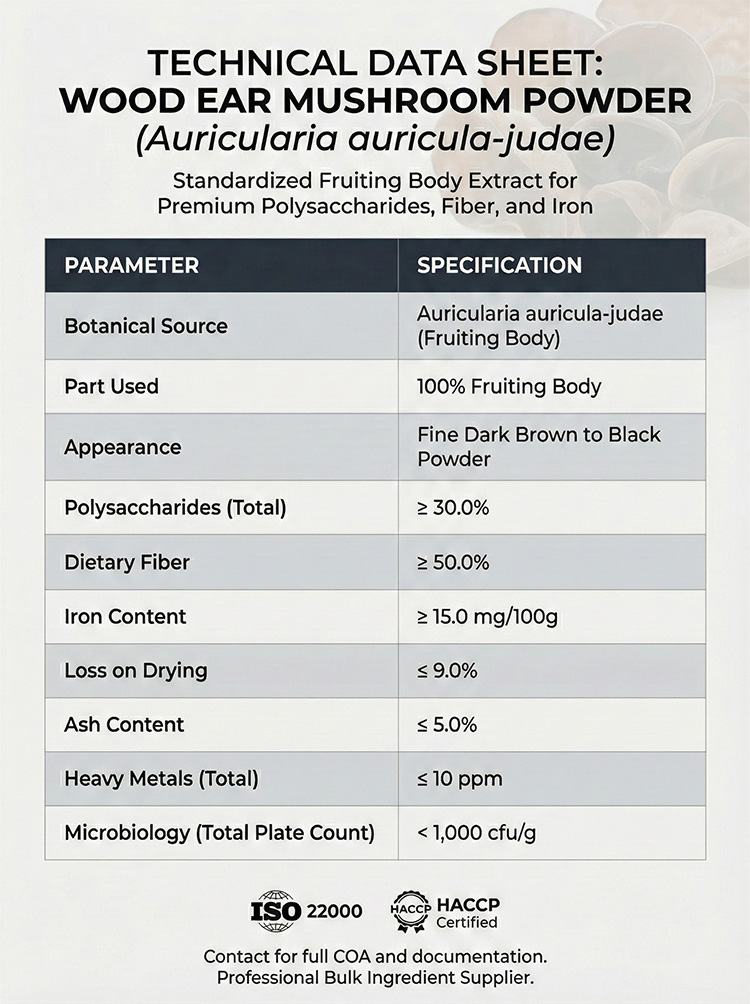 Black Fungus Powder product detail image 7