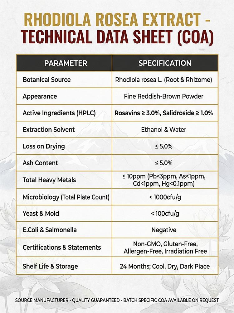 Rhodiola Rosea Extract product detail image 7