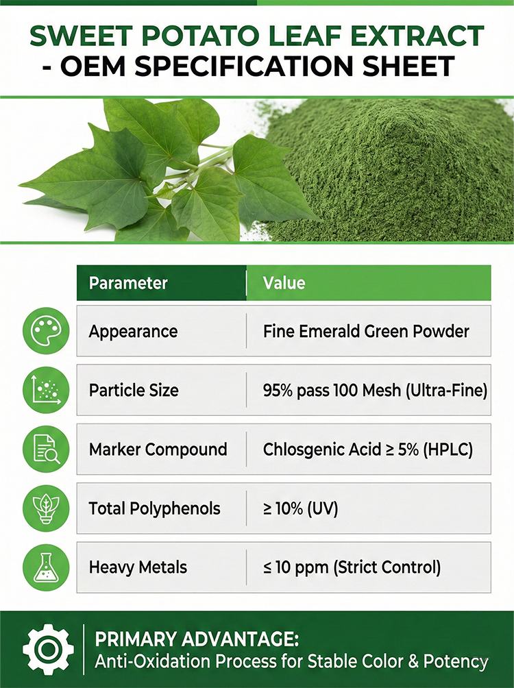 Sweet Potato Leaf Extract product detail image 6