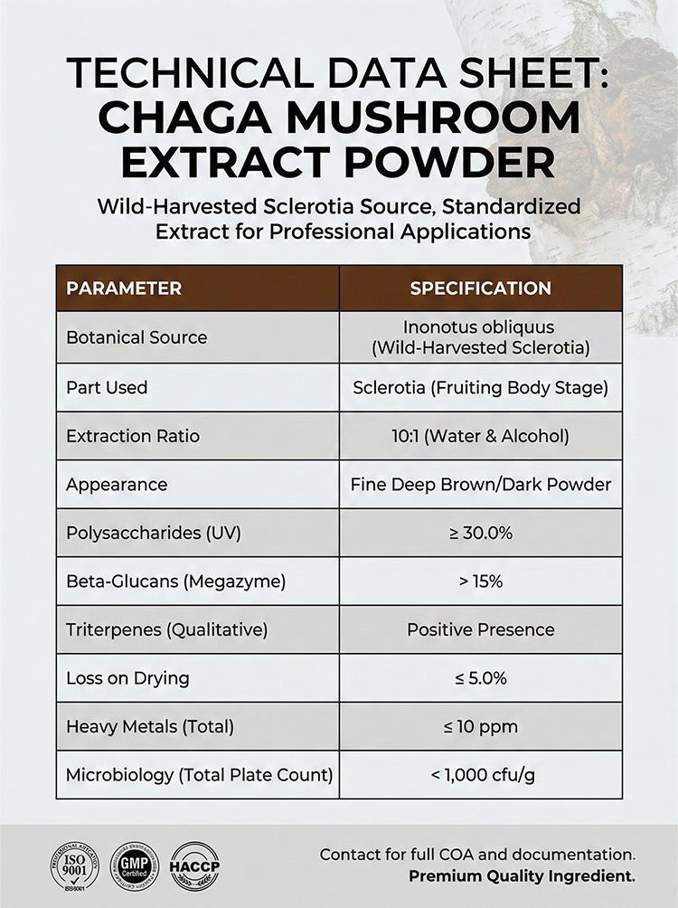 Chaga Mushroom Powder product detail image 7
