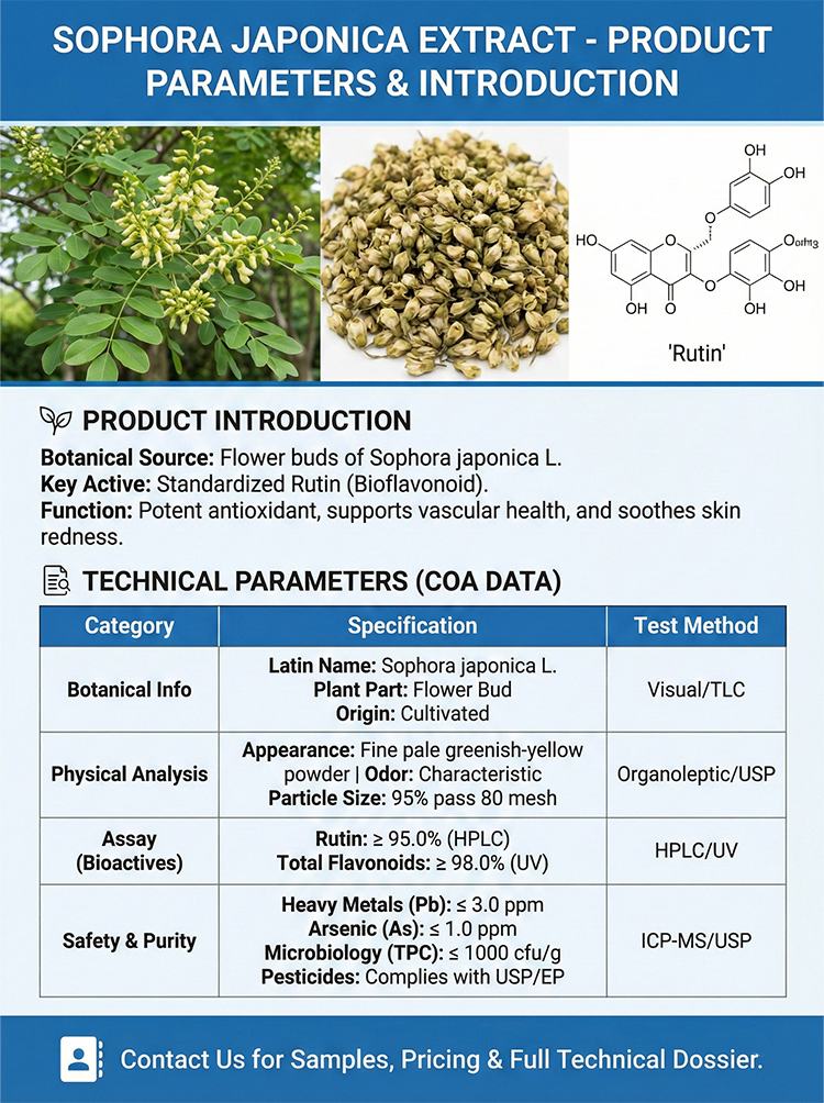 Sophora Japonica Flower Extract product detail image 7