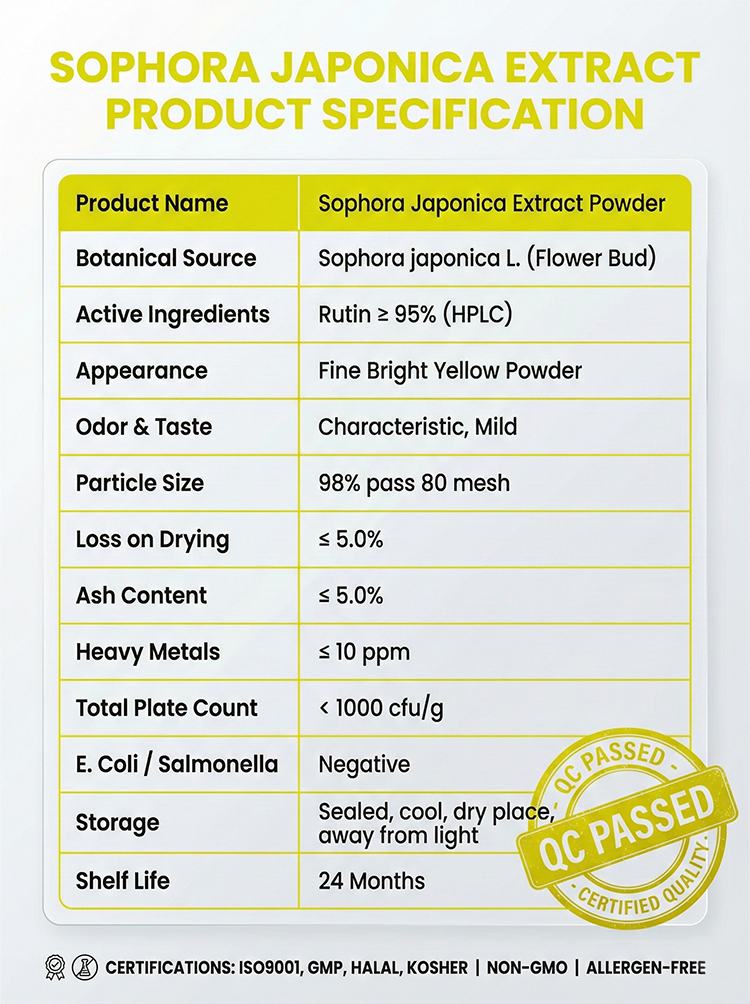 Sophora Japonica Extract product detail image 7