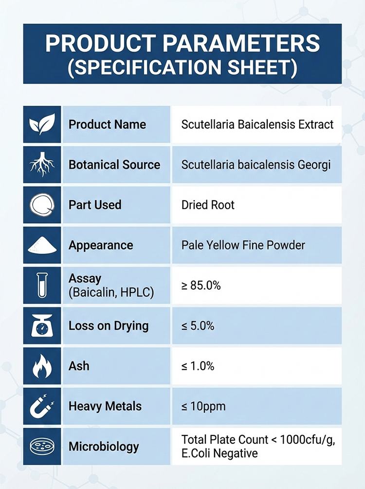 Baical Skullcap Extract product detail image 7