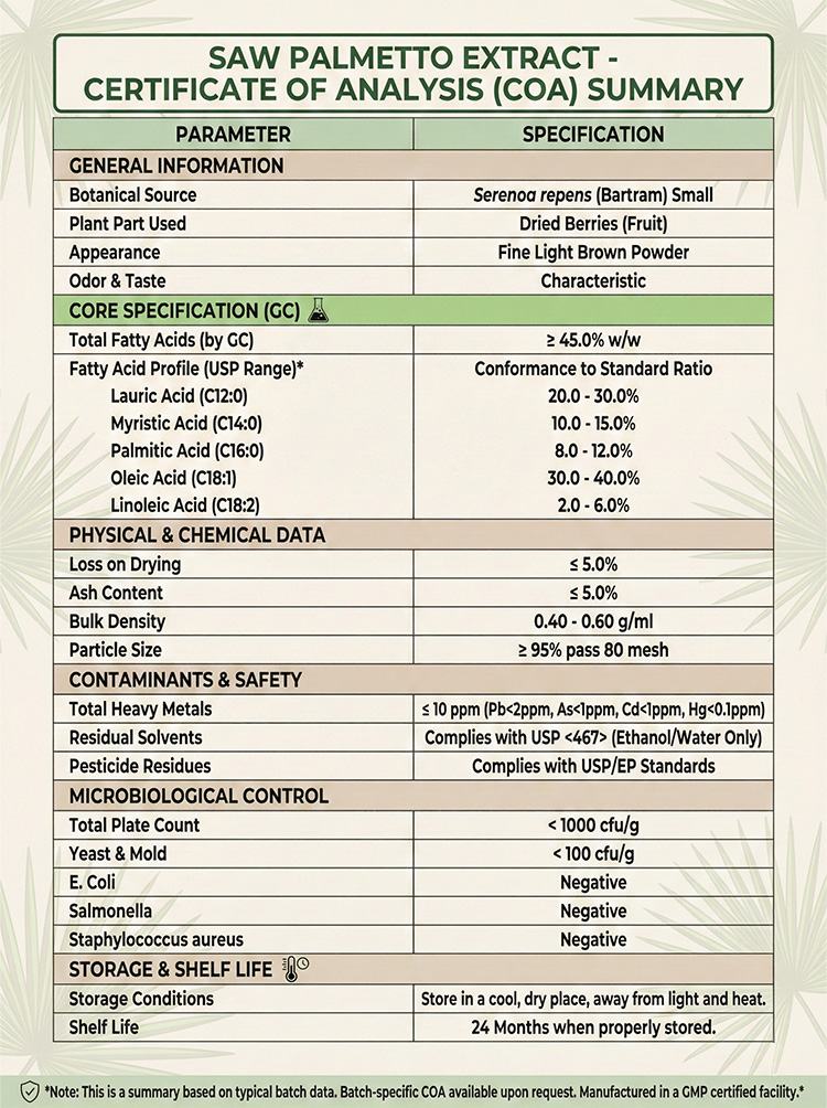 Saw Palmetto Extract product detail image 7