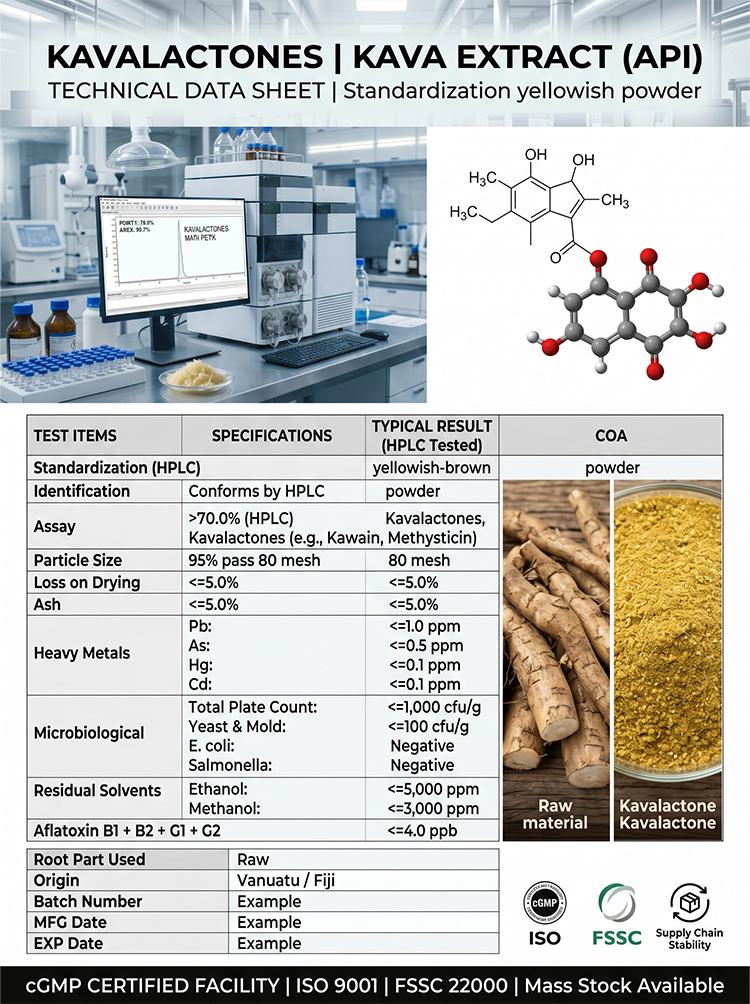 Kavalactones Extract Powder product detail image 7