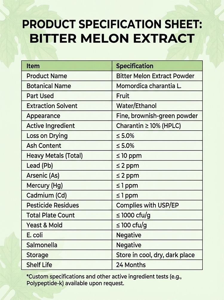 Bitter Melon Extract product detail image 7