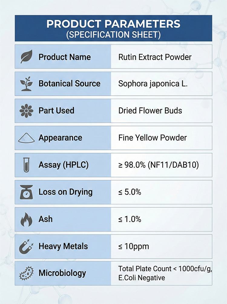 Rutin Extract product detail image 7