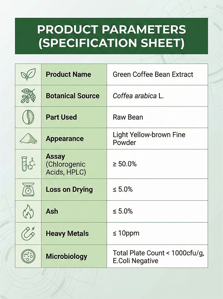 Green Coffee Bean Extract product detail image 7