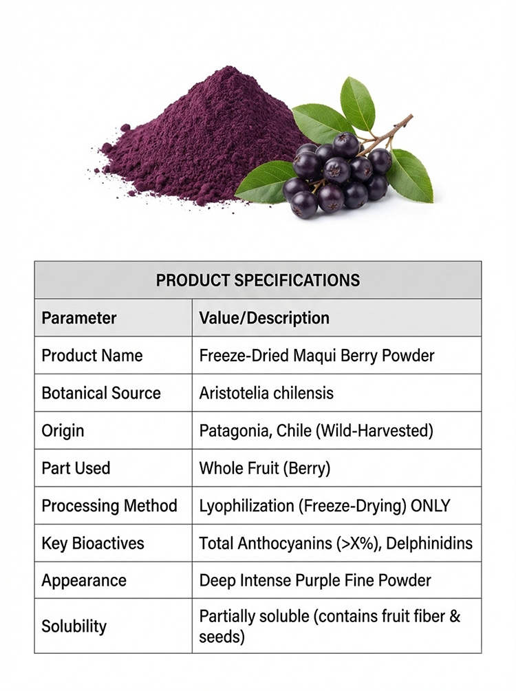 Maqui Berry Powder product detail image 6