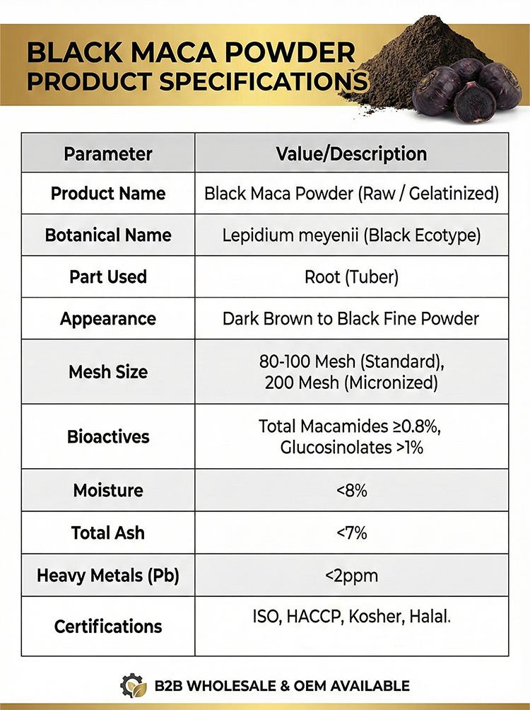 Black Maca Powder product detail image 7