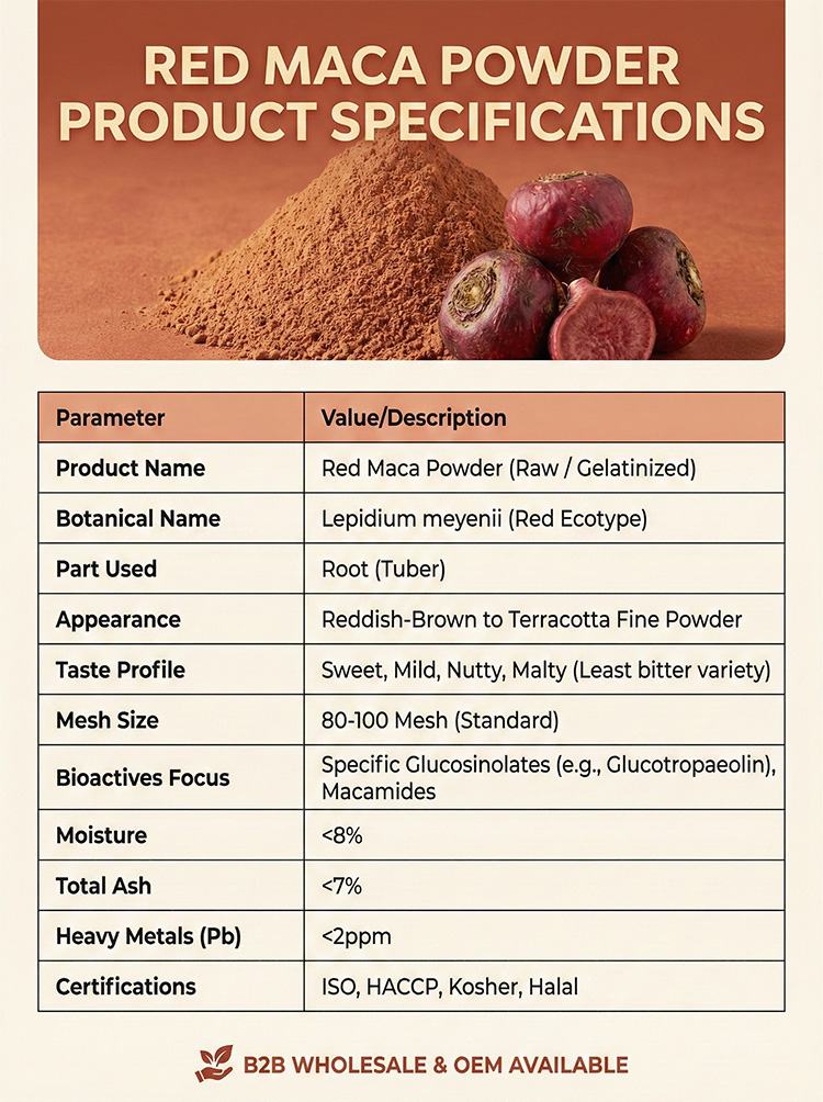 Red Maca Powder product detail image 7