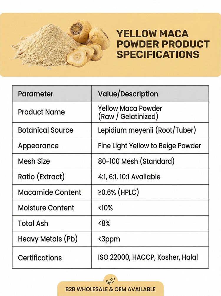 Yellow Maca Powder product detail image 7