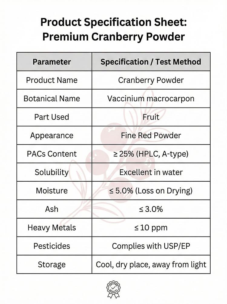 Cranberry Powder product detail image 7