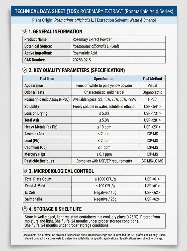 Rosemary Extract product detail image 6