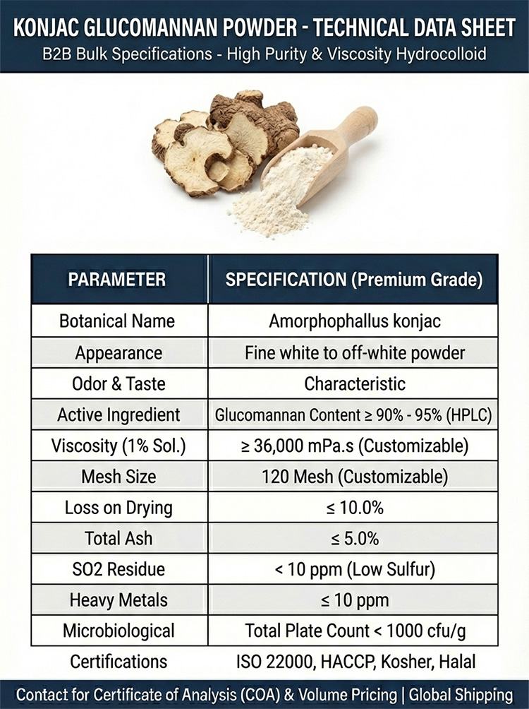 Konjac Powder product detail image 7